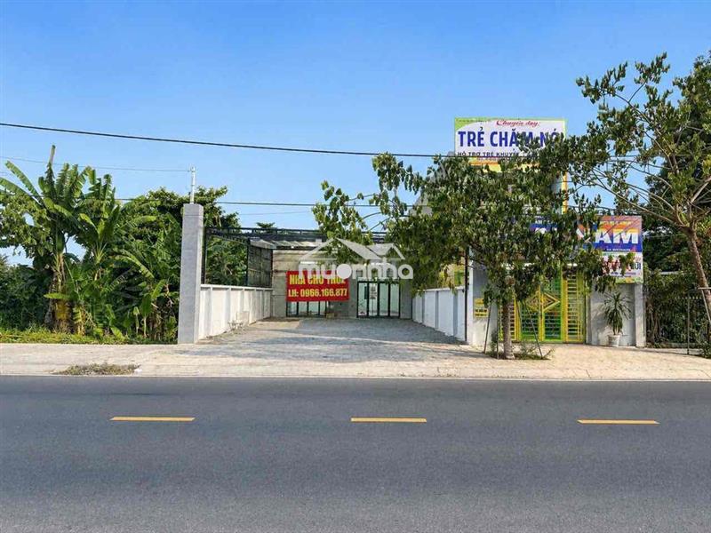 Cho thuê nhà 10x30 đường bùi ngọc thu ( gần chợ bưng cầu)