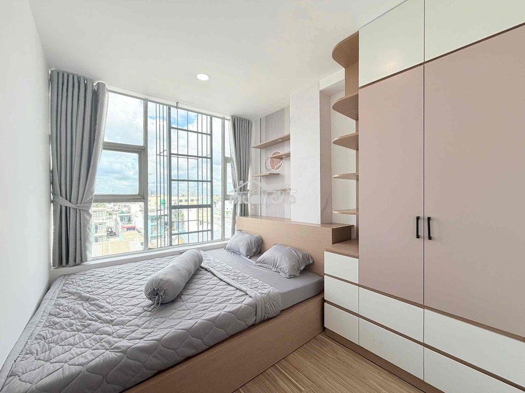 Cho thuê căn hộ 2pn1wc rộng thang máy full nt gần lê đại hành quận 11 - 4