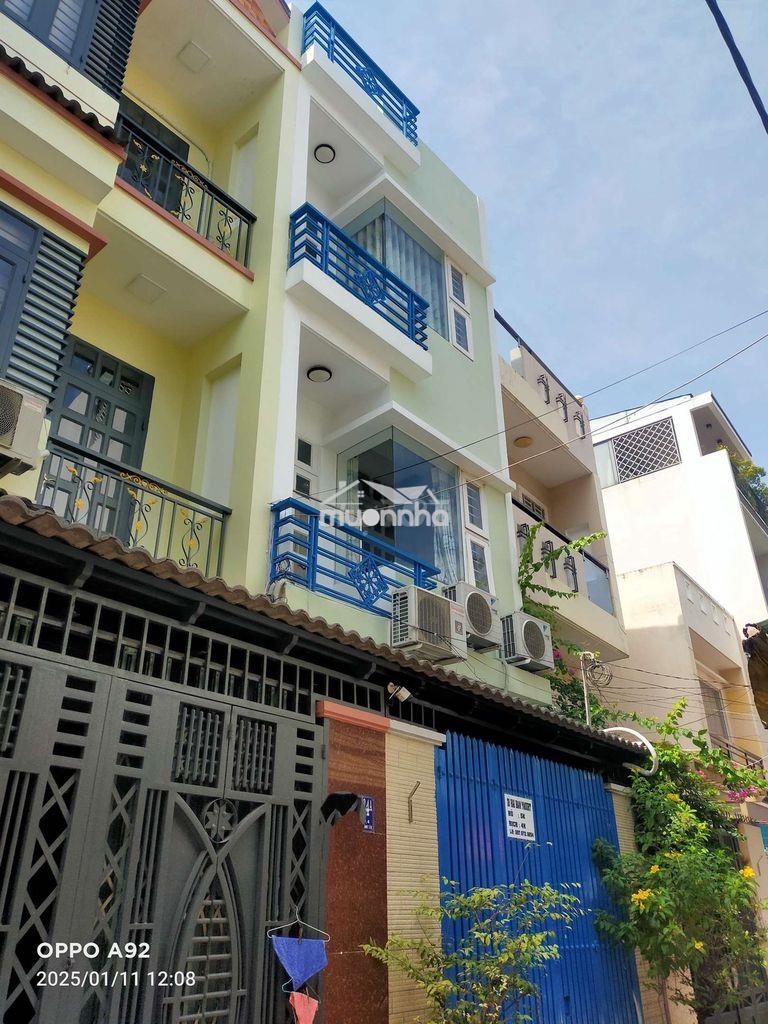 Ngay bình trị đông bình tân  dt 44m2 3tần 4pn  4wc