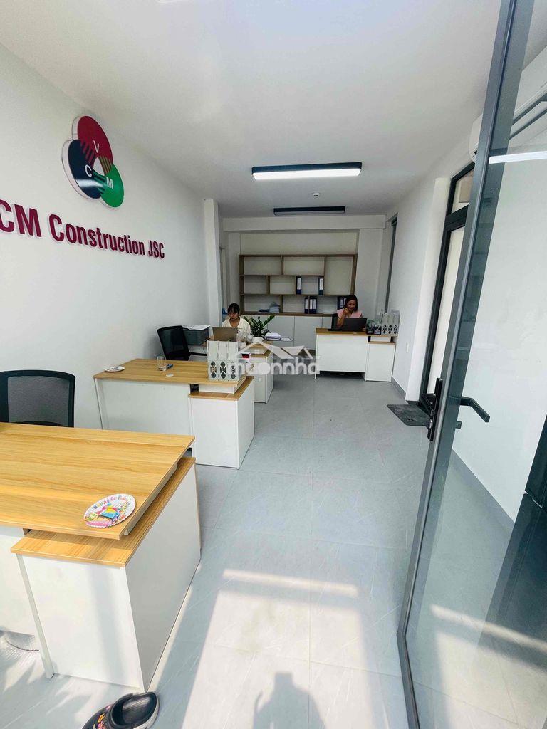 Văn phòng mới tầng trệt riêng tư có máy lạnh trục chính lakeview city