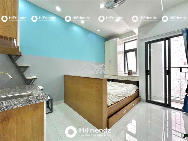 Cho thuê phòng studio ban công thoáng ngay go trường chinh - aeon mall