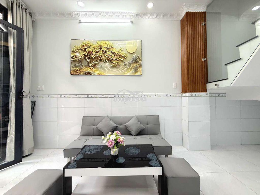 Nhà 3,5x10m 2 tầng huỳnh tấn phát 1 tỷ 55 - 2
