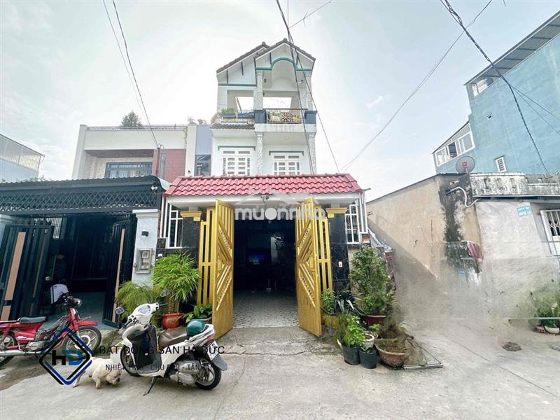 Nhà 2 lầu 5x20 hẻm 6m thông gần siêu thị điện máy chợ lớn