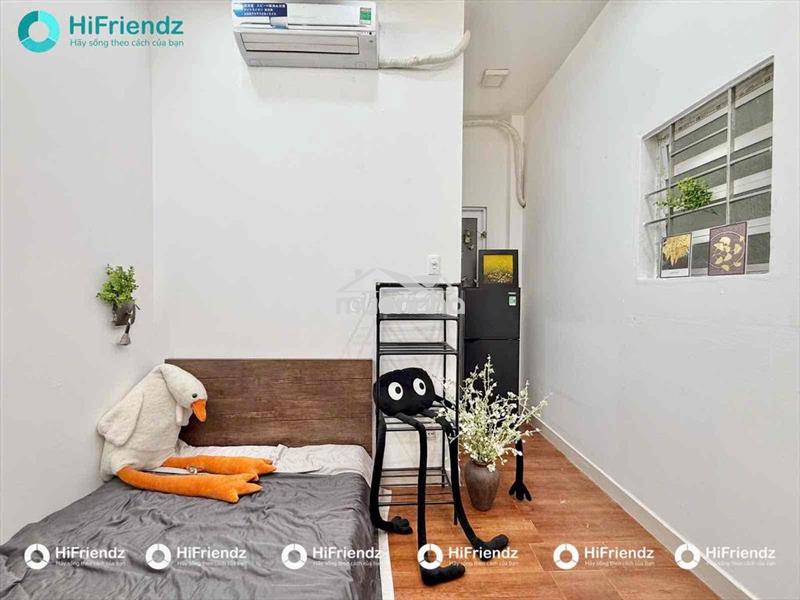 Cho thuê phòng trọ studio mới - full nt ngay cầu vượt hoàng hoa thám