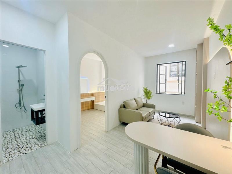 Cho thuê 1pn full nội thất 10tr5/th, có thang máy khu cityland gò vấp