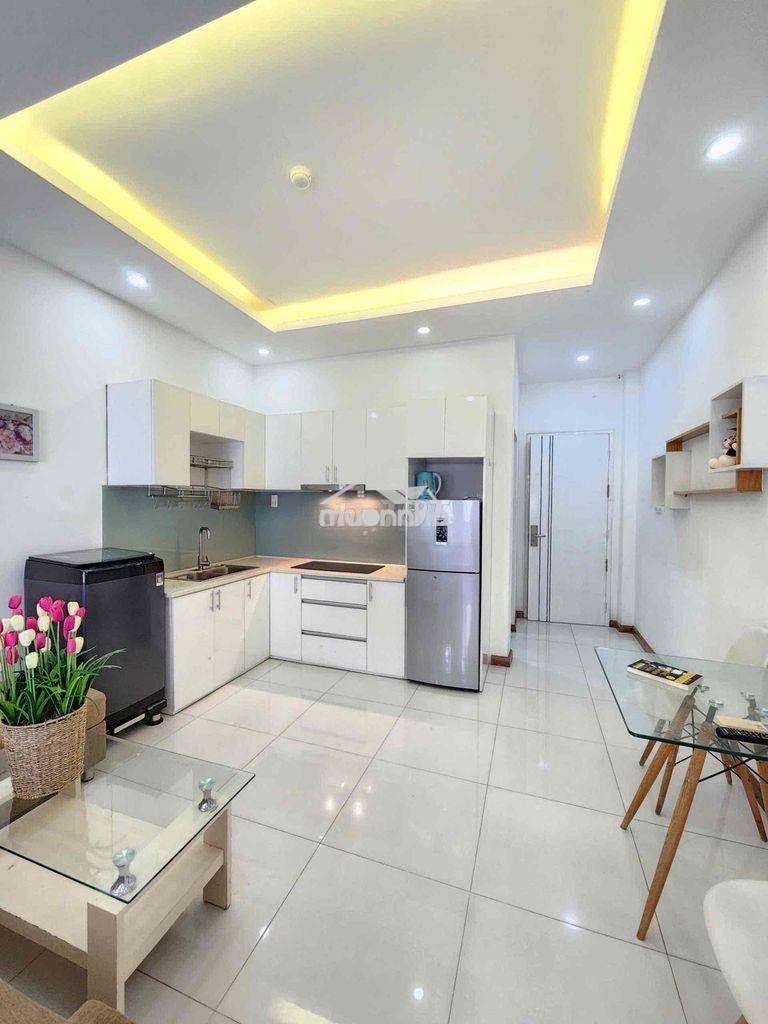 Cho thuê căn hộ 1 phòng ngủ có thang máy cửa sổ trời lớn ở nguyễn trãi - 2
