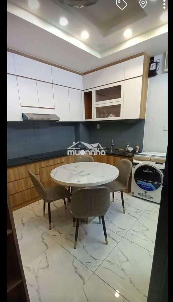 Chung cư mới đẹp dt 50m2 full nội thất trần quang điệu q3 - 4