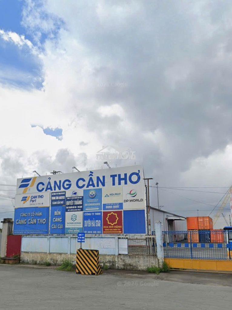 Cho thuê 23.000 m² đất giáp sông hậu, trong kcn tân cảng cái cui