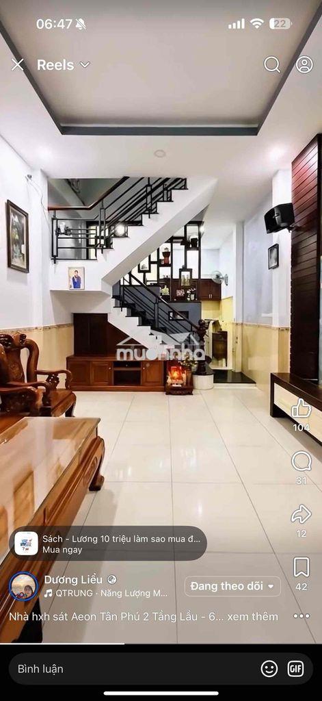 Bán nhà hương lộ 3 gần aeon mall tân phú 5x15m 75m2 chỉ 6.3 tỷ - 4