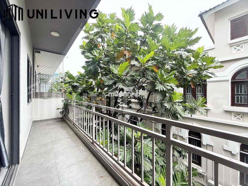 Căn hộ 1 phòng ngủ - bancol lớn - ngay khu giáp quận 1 - 4