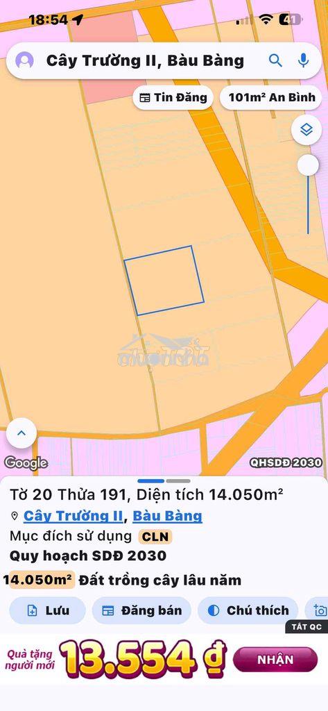 Bán đất làm kho xưởng hoặc chia lô