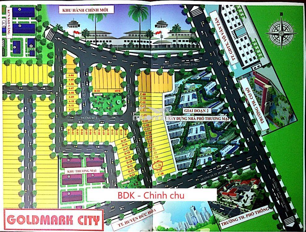 Bán lô c26 dự án goldmark city-sổ hồng riêng-sát kcn tân đức, tân đô - 3