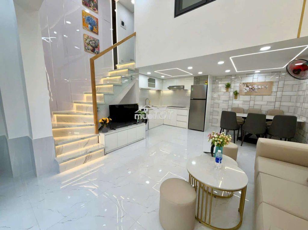 Chủ bán nhà 3 tầng , 2 mặt hẻm ô vô tới nhà, phan văn trị, bt, 6,9 tỷ - 2