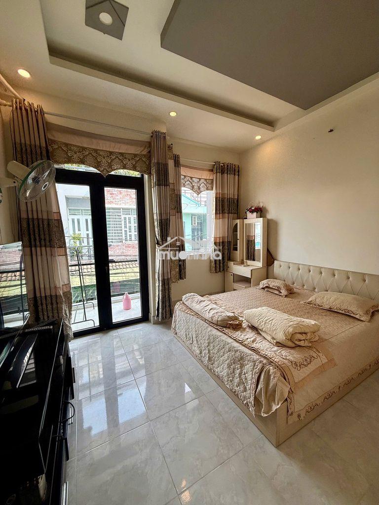 Bán nhà 3 tầng sân thượng rộng ngay chợ liên khu 5 6 - 4