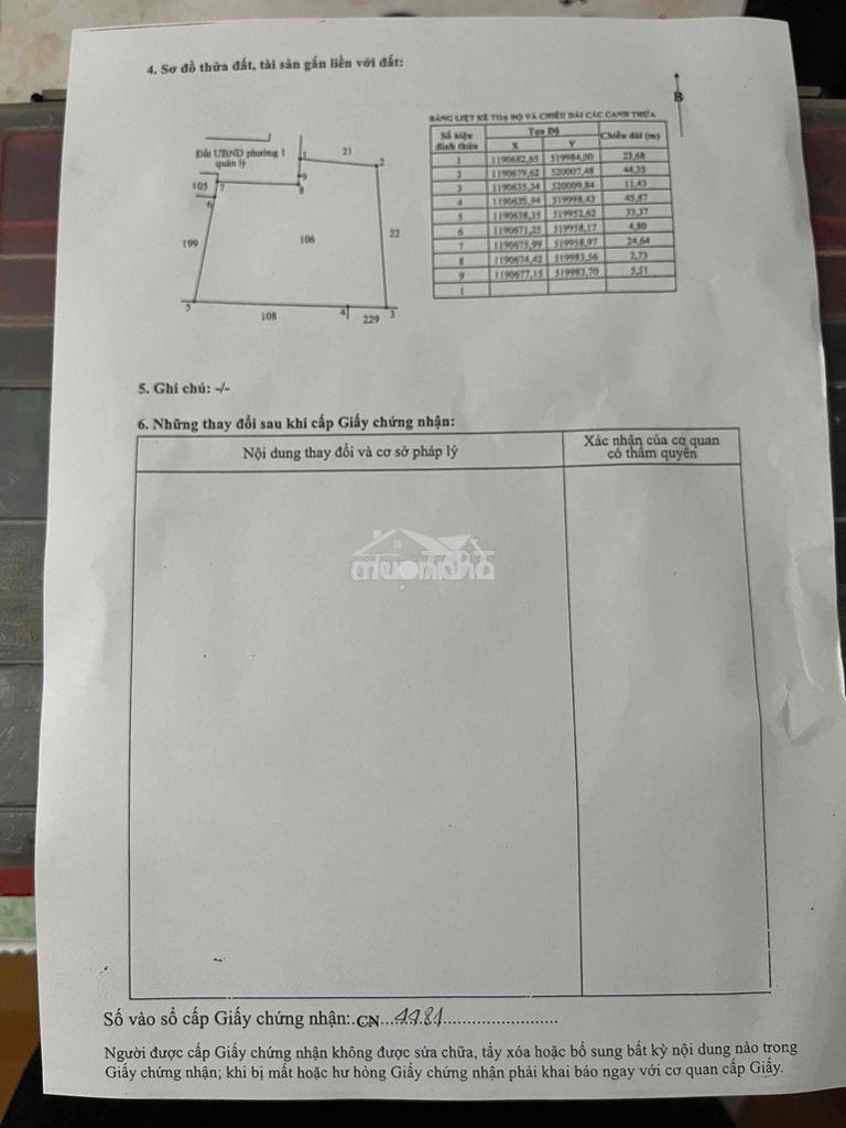 Cần bán 2179 m2 đất lúa . trung tâm thị xã kiến tường , long an - 2