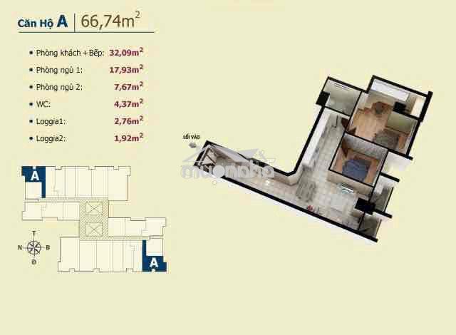 Siêu hiếm căn hộ 2pn võ đình , đã có sổ, hỗ trợ vay - 2