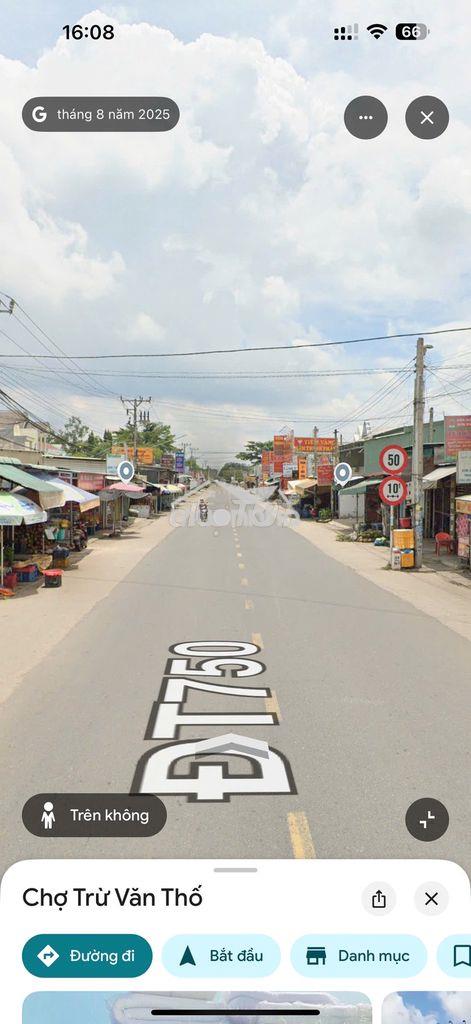 Đất đẹp đầu tư sinh lời 250m2 giá chỉ 550 triệu trừ văn thố bàu bàng - 4