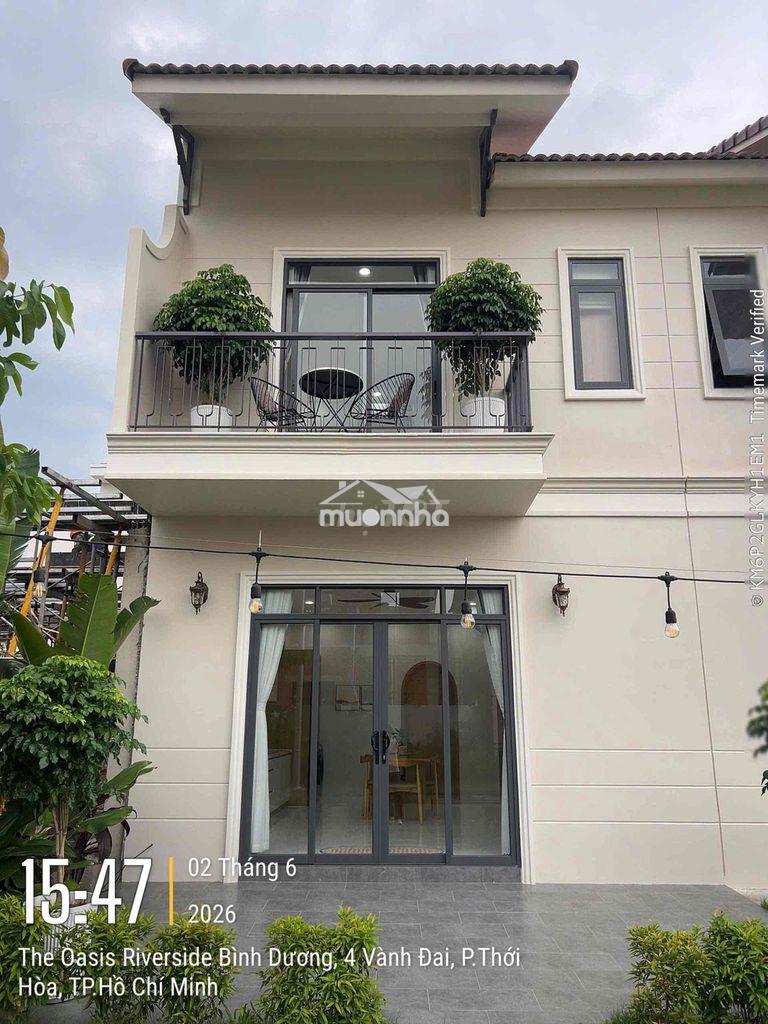 Bán căn lk vườn oasis riverside có sẵn hđ thuê trong 3 năm