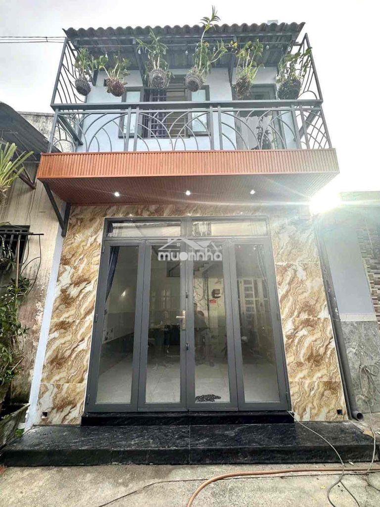 Bán nhà 44,3m2 gần chợ nhị xuân hóc môn hẻm ô tô