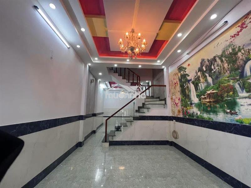 Cho thuê nhà 2 lầu đẹp giá rẻ hẻm phường hiệp thành quận 12