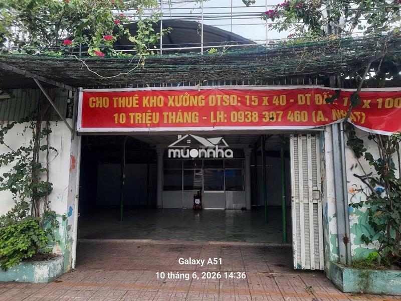 Cho thuê nhà đất phù hợp kho xưởng, văn phòng.