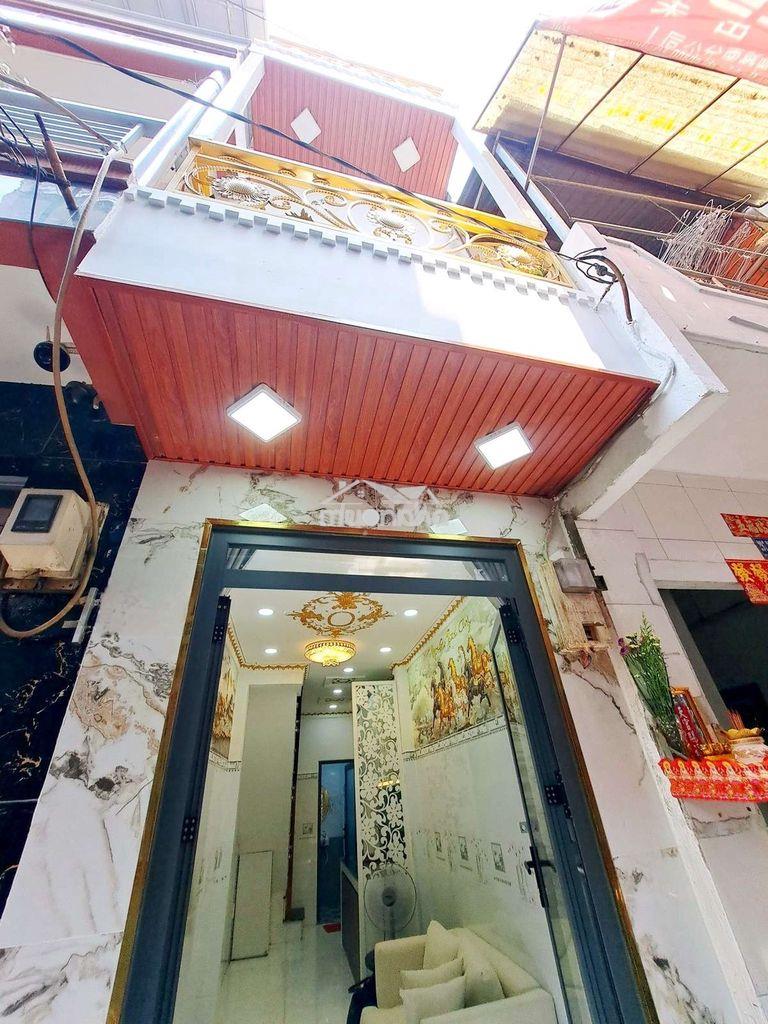 💥Nhà 3 tầng mới tinh lung linh, dts 30m2, 2pn, 2wc, hẻm 3m, gần  aeon