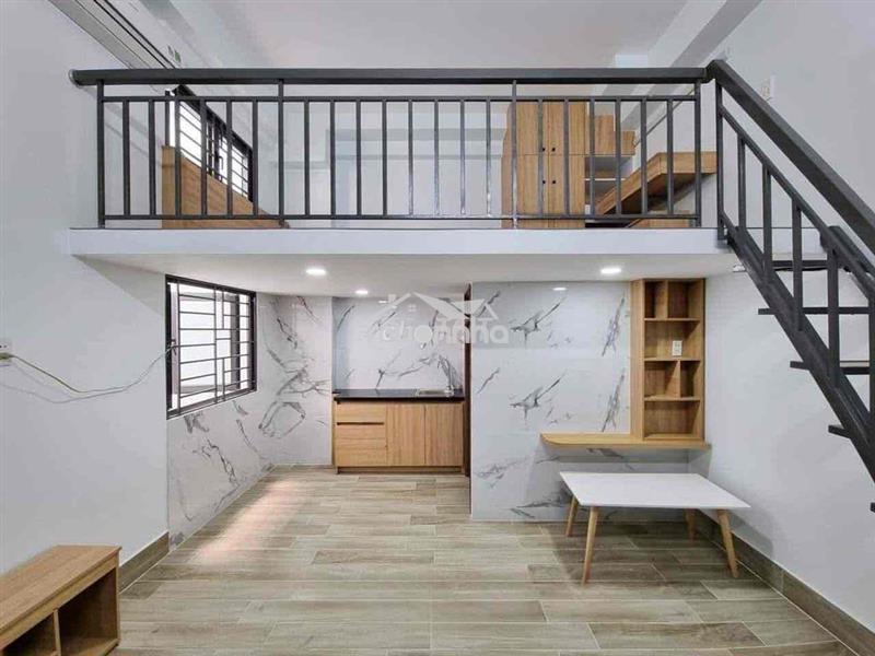 Phòng có gác 30m2 đầy đủ nội thất siêu thoáng- nguyễn văn luông quận 6