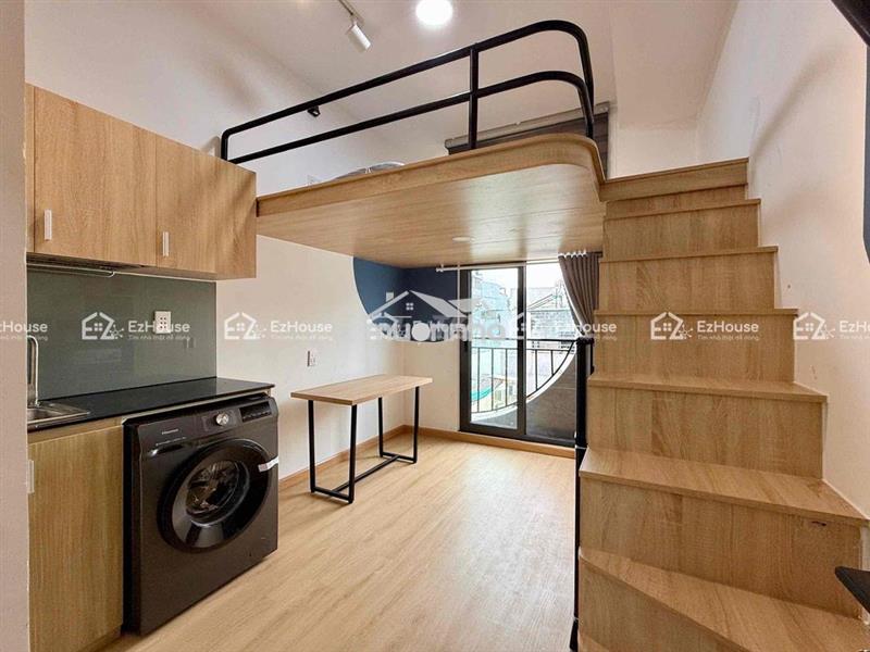 Cho thuê chdv rộng 25m2 full nội thất thuận tiện qua huit và vhu