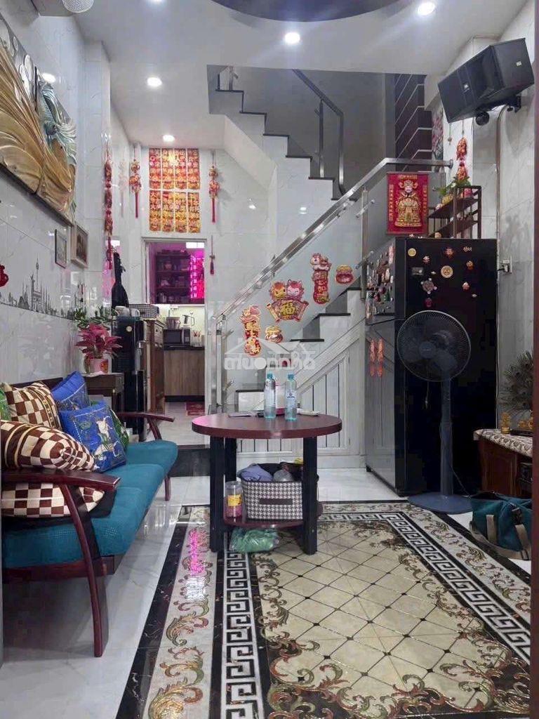 Nhà hẻm xe hơi đúc 3 tầng đường phạm phú thứ - 3