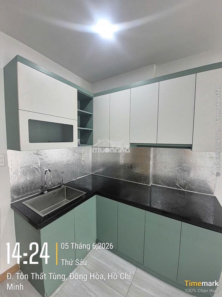 6tr/tháng bcons topaz, căn 2pn2wc, cọc 1 tháng, nội thất full cđt - Ảnh 4