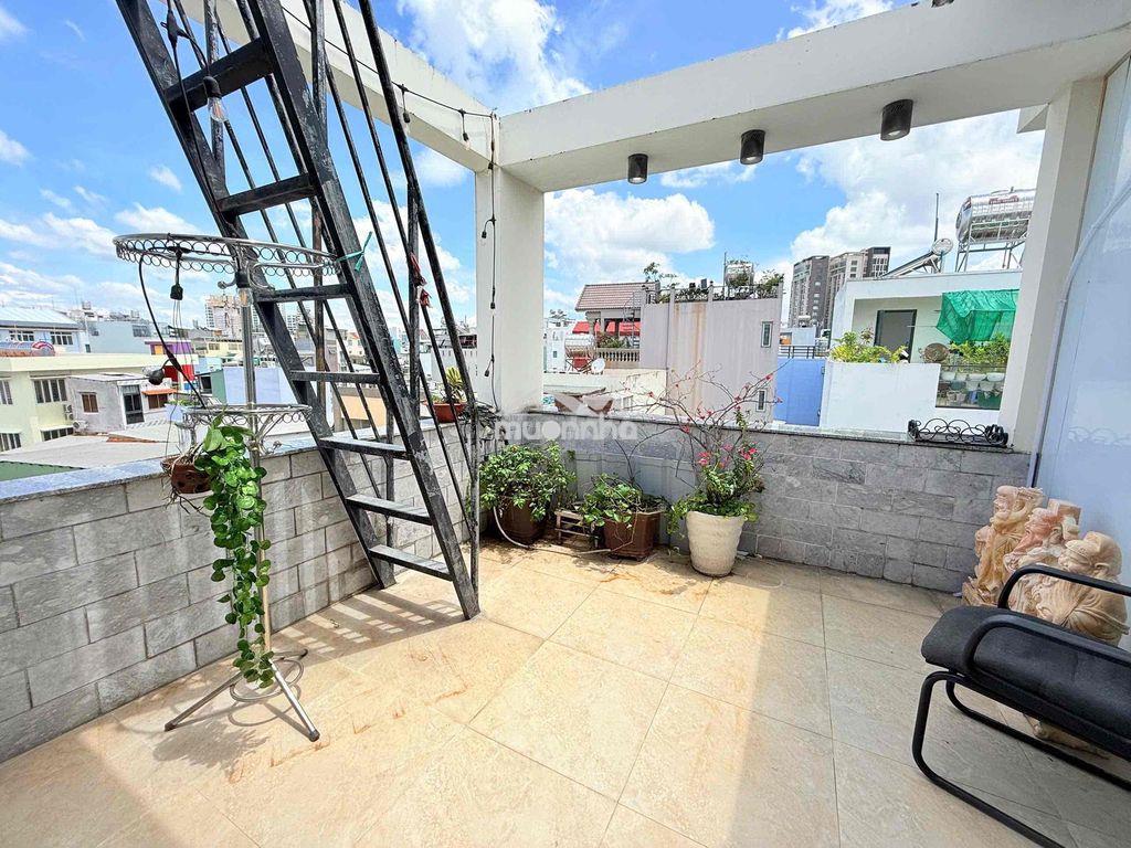 Sân vườn 2pn 80m2 penhouse đường số 6 q4 - 4