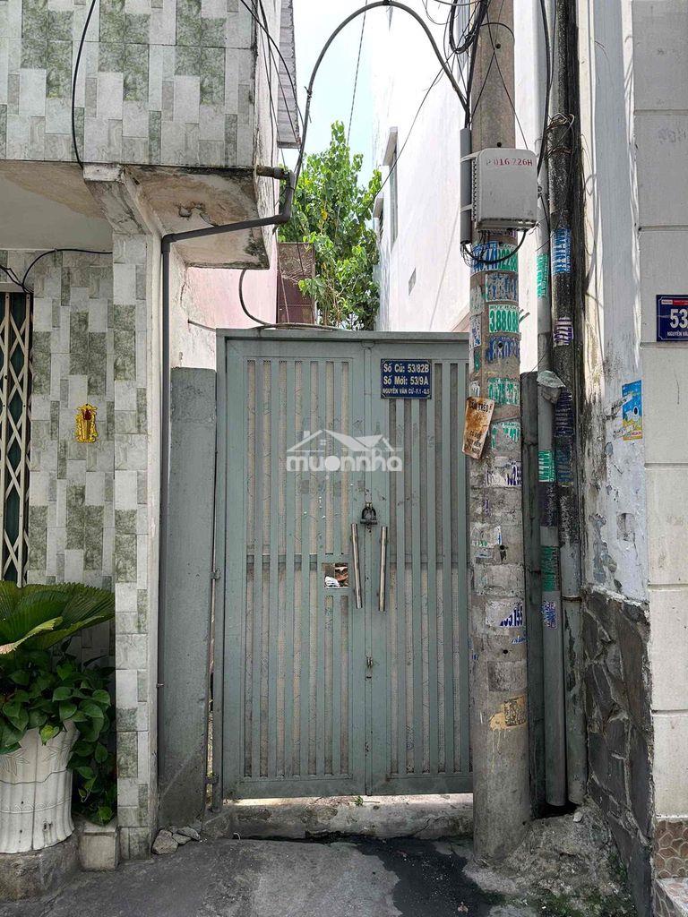 Bán nhà hẻm nguyễn văn cừ quận 5