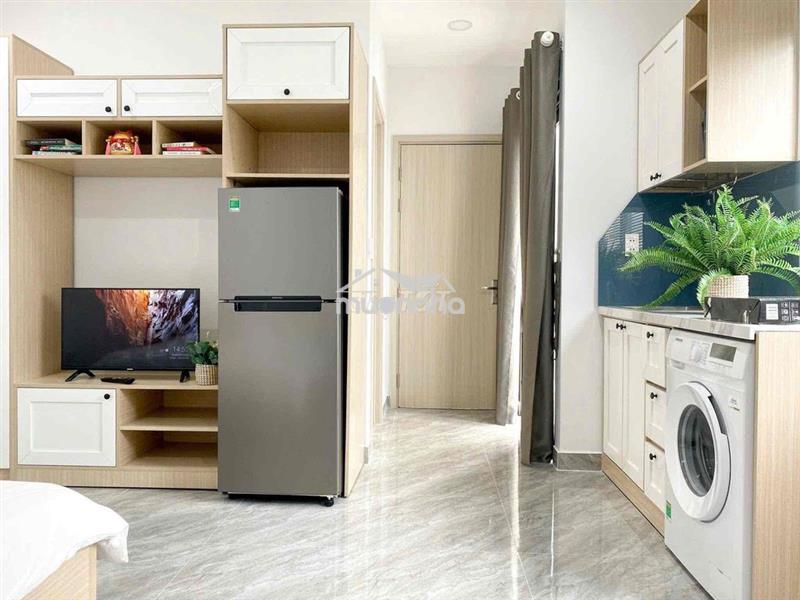 Siêu phẩm căn hộ dịch vụ cho thuê dạng studio mới khai trương full nt