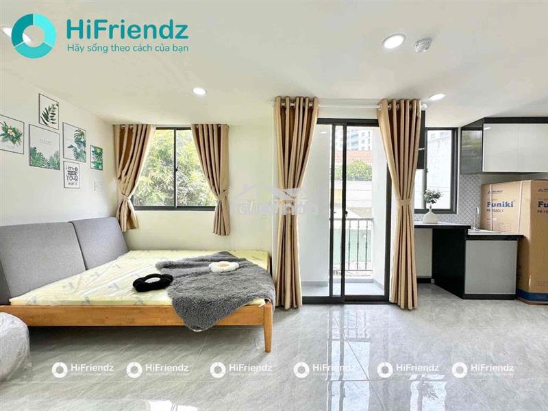 Studio ban công mới full nội thất ngay phạm văn đồng, hoàng diệu 2