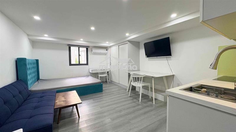 Giảm giá từ 500k/th cho studio full nội thất cao cấp giap q1 chỉ 5.x