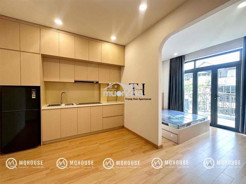 Cho thuê căn hộ studio bancon tách bếp mới 100% sát lotte quận 7