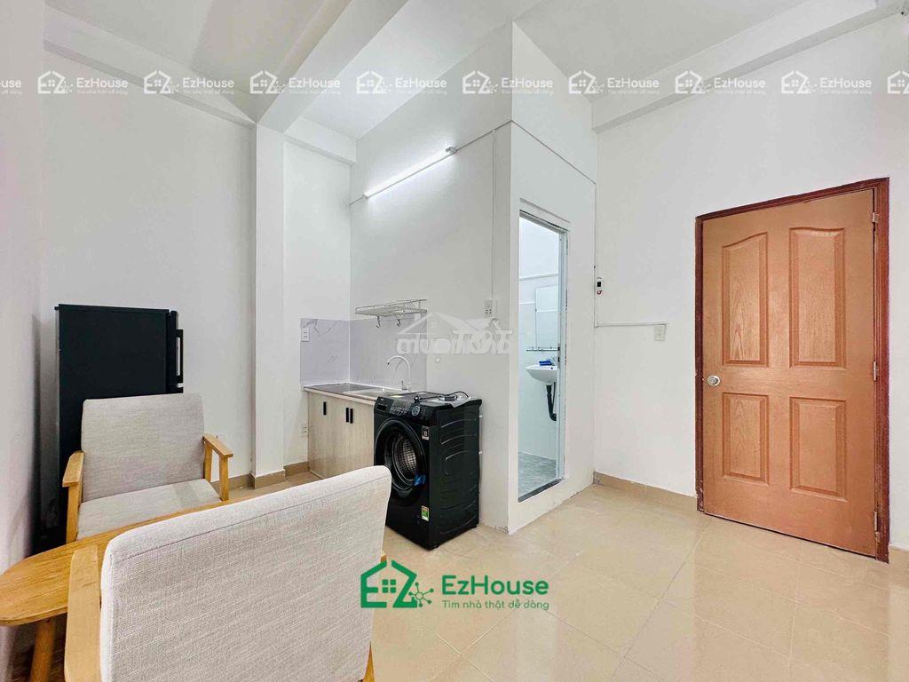 Cho thuê 1pn tách bếp, bancol full mới ngay aeon q8 - 3
