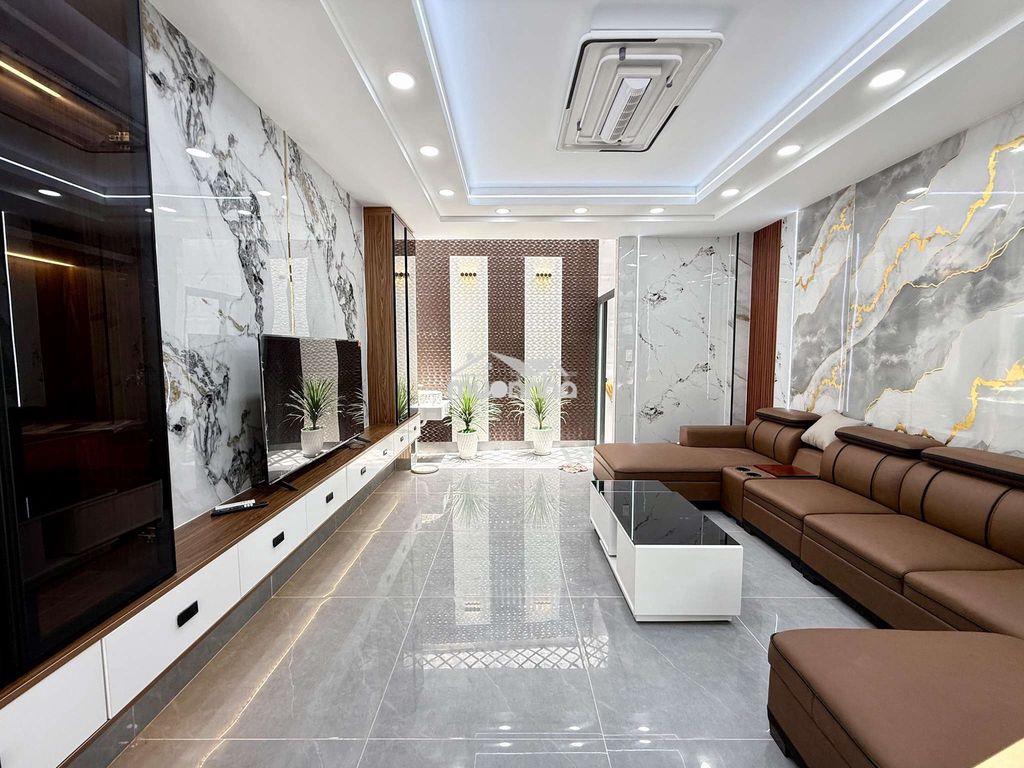 Nhà phố 1 lửng 3 lầu full nội thất hẻm 8m thông nguyễn ảnh thủ - 4