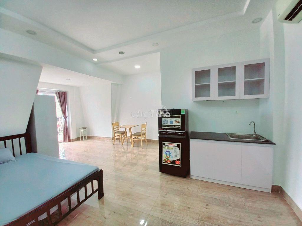 Căn hộ cao cấp 50m2,  6.5tr, ban công, thang máy, ngay ngã 6 gò vấp - 2