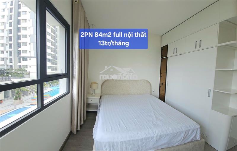 Habitat gđ3, 2pn 84m2, có ban công, hướng đông nam, view hồ bơi mát mẻ