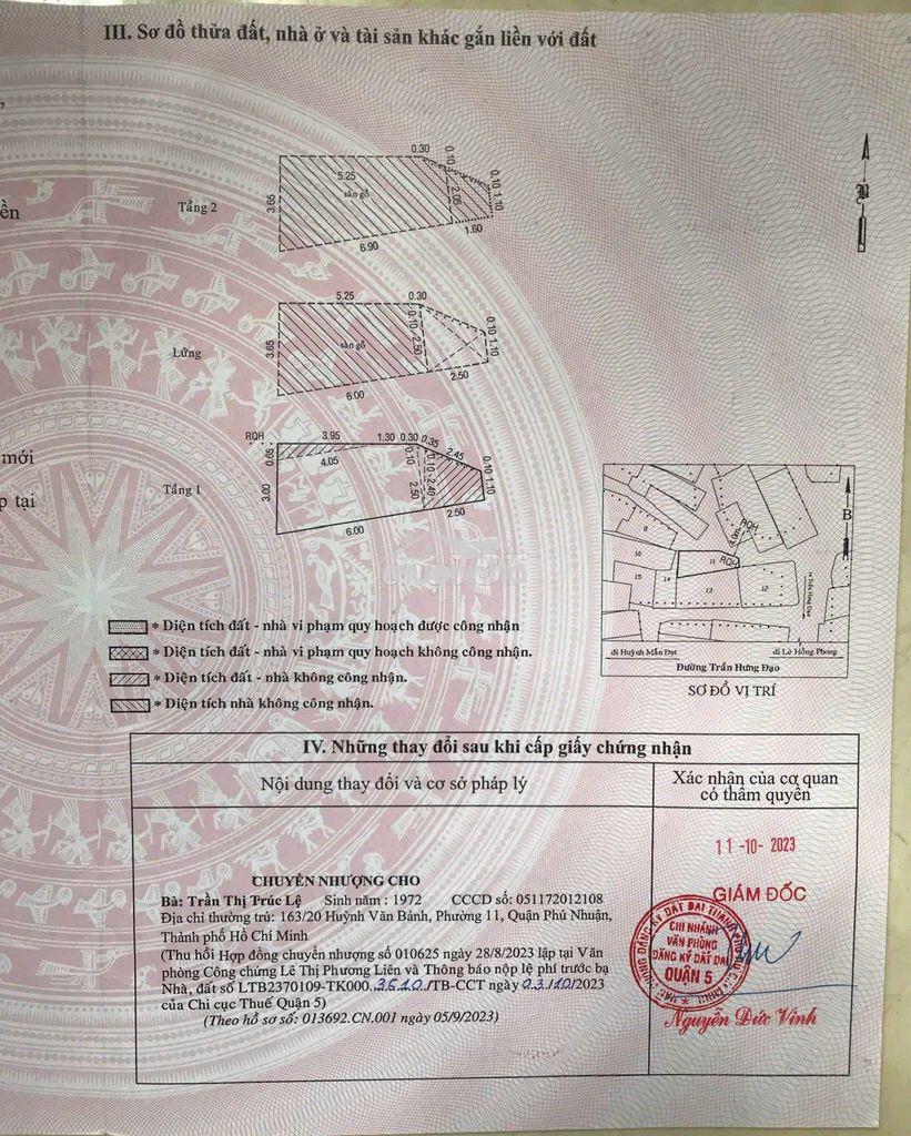 Bán nhà quận 5 chính chủ - trung tâm hcm - 3