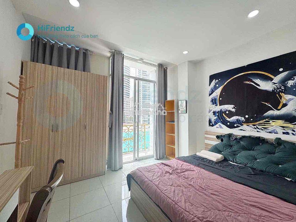 Chính chủ cho thuê studio bancol full nt ngay chân cầu sg thuận tiện - 3