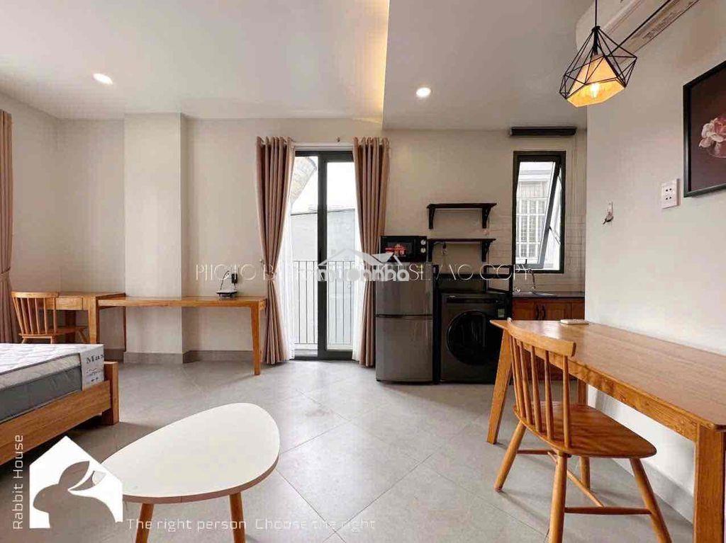Cho thuê siêu phẩm căn hộ dịch vụ full nội thất ban công cực rộng - 3