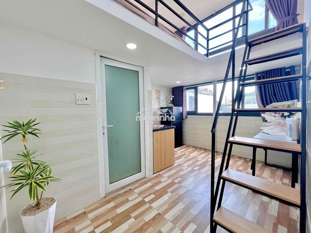 Duplex gác cao cửa sổ thoáng mát-ngay cầu chữ y - 2