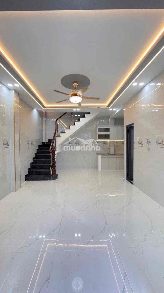 Hẻm kinh doanh nguyễn sơn, 3 tấm, 4 x 12m, 2 phòng ngủ, 3 wc - 2