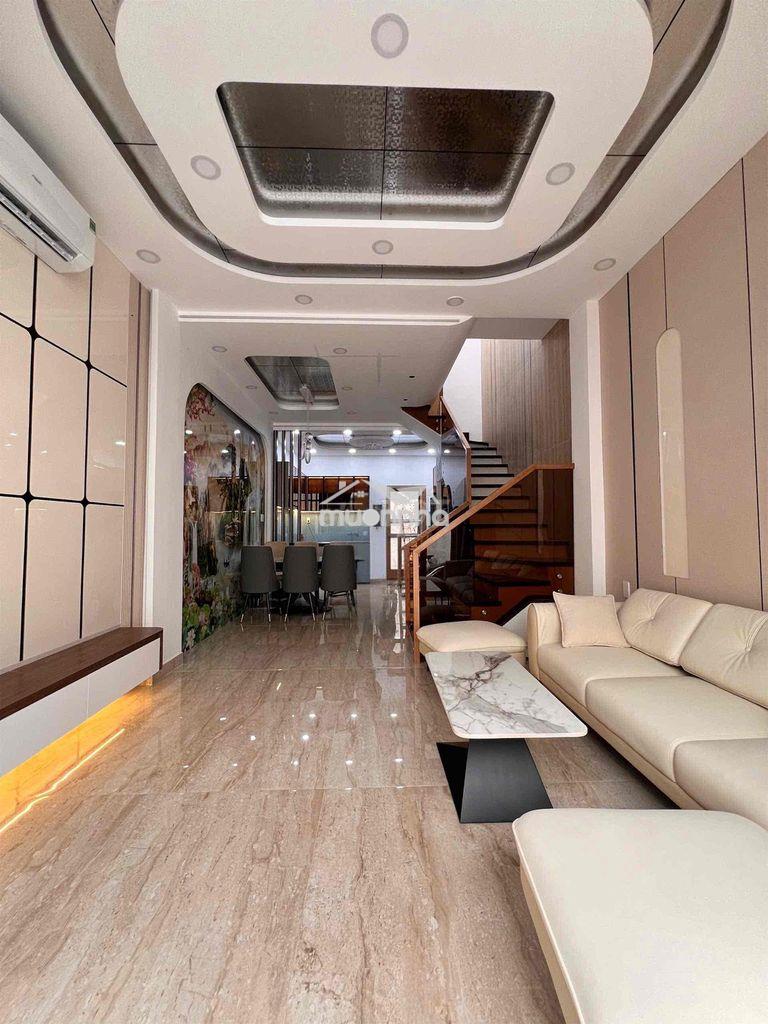 7.65 tỷ [4.1m x 16m] nhà mới full nội thất sát mặt tiền gần đầm sen - 2