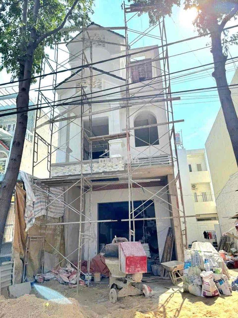 Nhà xây mới 1 trệt 2 lầu kdc hiệp thành  - dt: 5×18.5, thổ cư 100%, tâ - 2