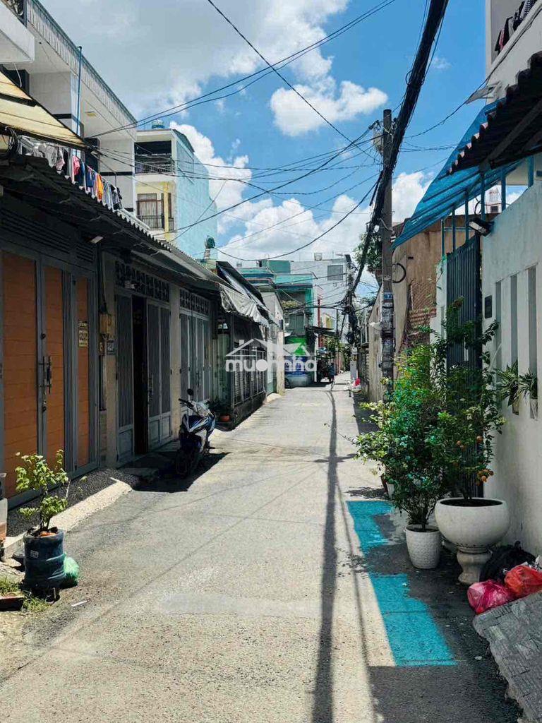 Nhà hẻm xe hơi lê văn thọ (4x17m) - nhà sơn sửa bàn giao mới 4pn 5wc - 2