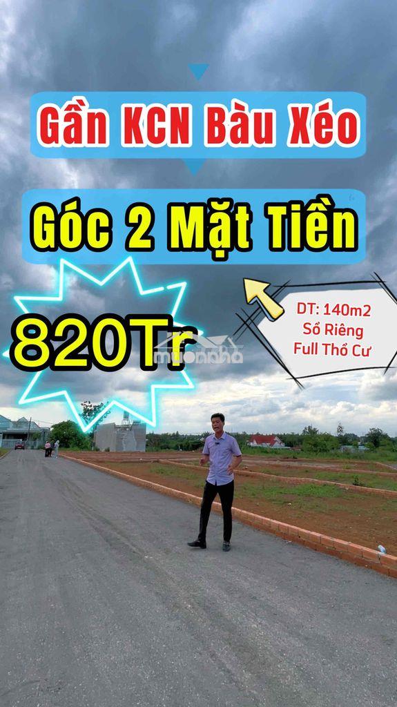 ĐẤT TRẢNG BOM GIÁ CHỈ TỪ 690TR SỔ RIÊNG THỔ CƯ - CÓ LÔ GÓC 2 MẶT TIỀN