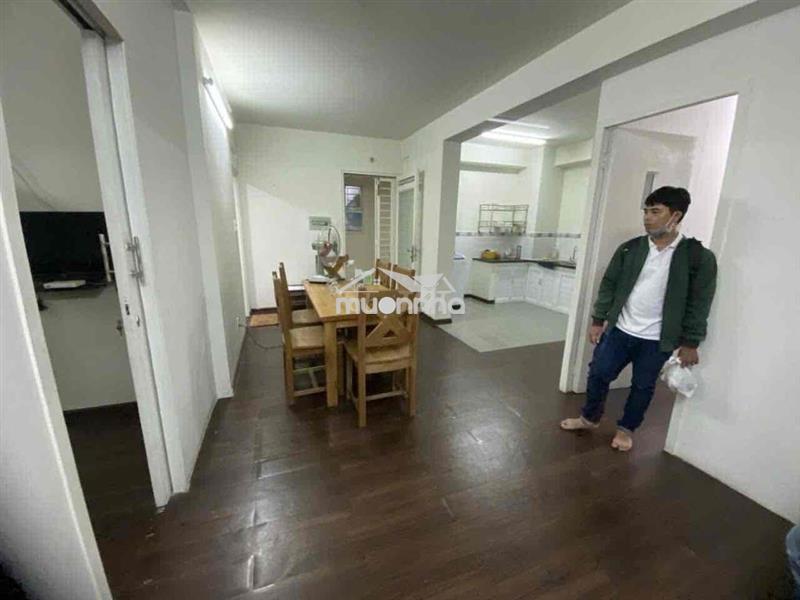 Cho thuê căn hộ 60m2(2pn+2wc) full nội thất . đi q1 và bình thạnh 15p